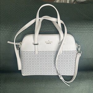 Kate Spade White Patterned Women's Bag